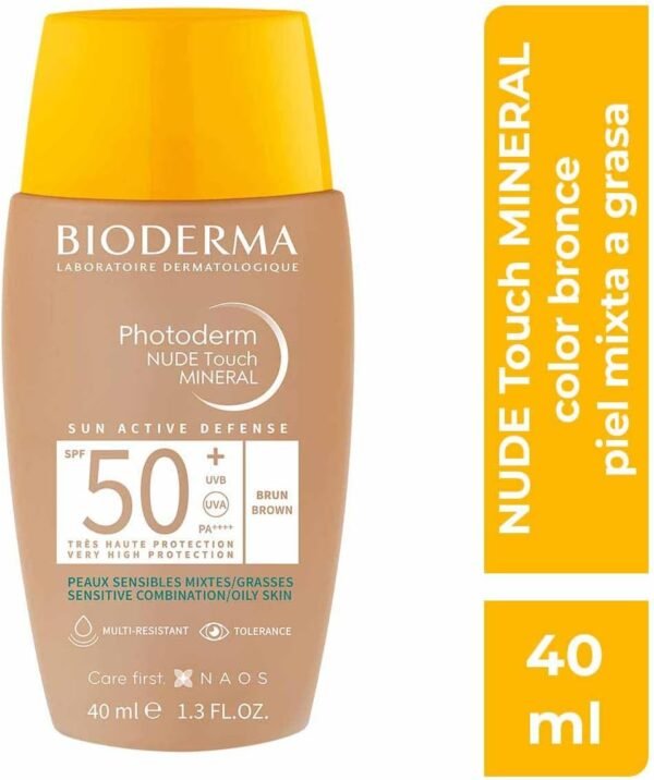 BIODERMA Photoderm Nude Touch Mineral Escuro FPS 50+ - Imagem 2
