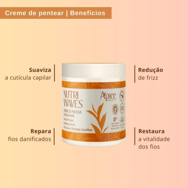 Apse Cosmetics, Kit Nutri Waves Completo Apse 5 itens - Imagem 2