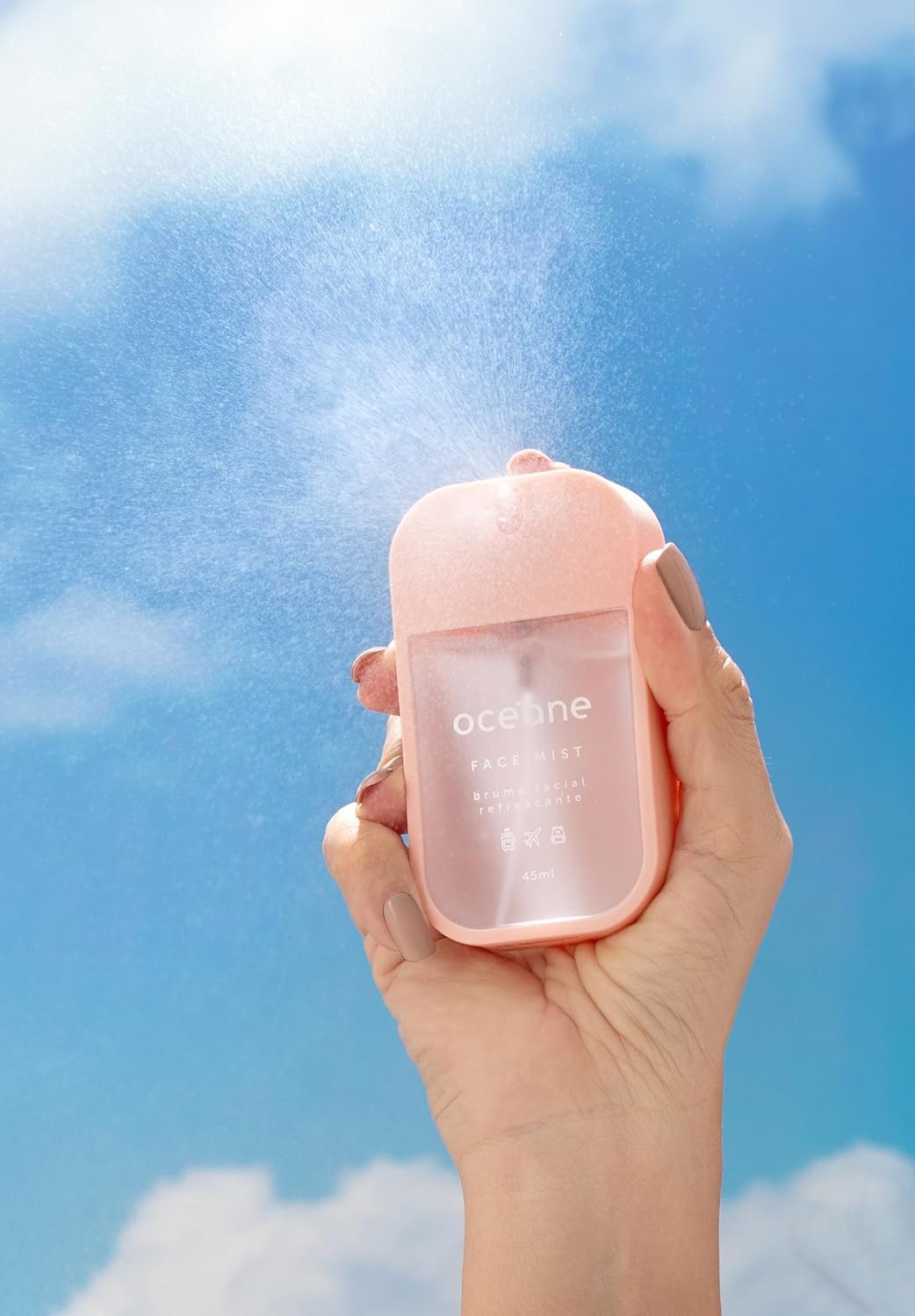Océane Bruma Facial com Niacinamida - Travel Face Mist 45ml 2 Océane Bruma Facial com Niacinamida - Travel Face Mist 45ml - Imagem 2