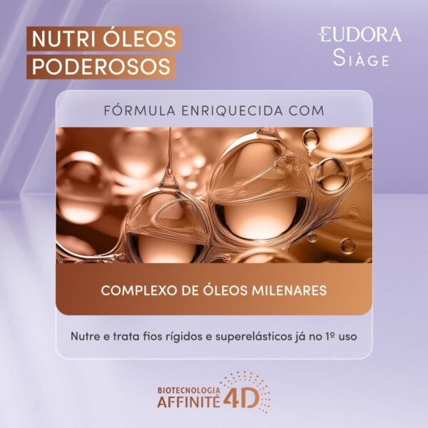 Máscara Capilar Siàge Nutri Óleos Poderosos 250g - Imagem 2