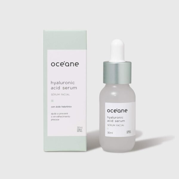 Océane Sérum Facial com Ácido Hialurônico - Hyaluronic Acid Serum 30ml - Imagem 4