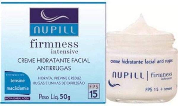 Nupill Creme Hidratante Antirrugas Tensine Fps 15 50G Azul - Imagem 2