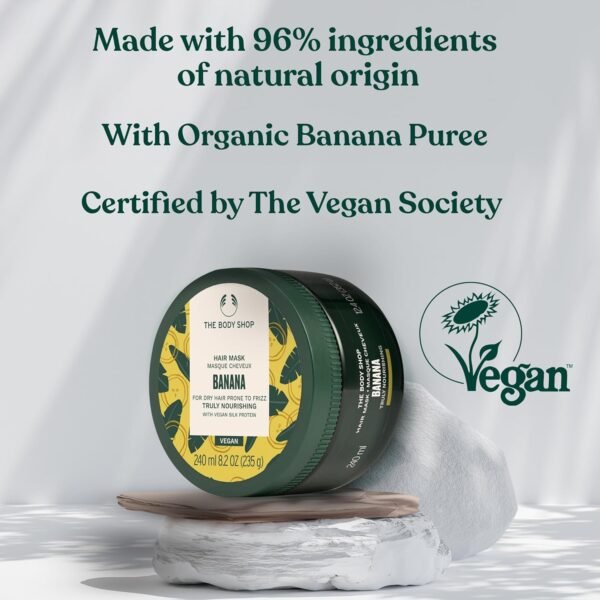 The Body Shop Máscara Capilar De Banana 240ml - Imagem 3