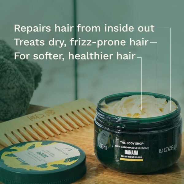 The Body Shop Máscara Capilar De Banana 240ml - Imagem 4