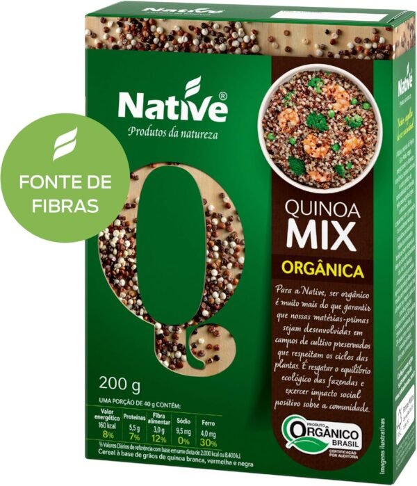 Quinoa Mix Orgânico, Native, 200 g - Imagem 2
