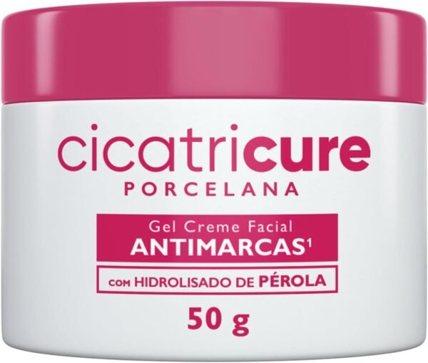 Cicatricure - Porcelana Gel Creme Facial 50g - Imagem 2
