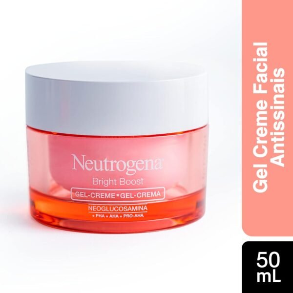 Neutrogena Gel Creme Facial Antissinais Bright Boost, 50ml - Imagem 2