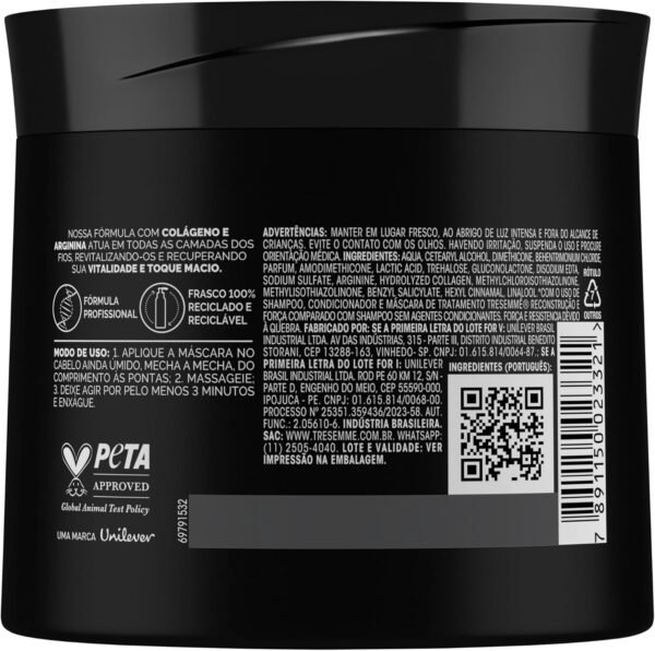 TRESemmé Reconstrução Intensa Máscara de Tratamento 400 G - Imagem 3
