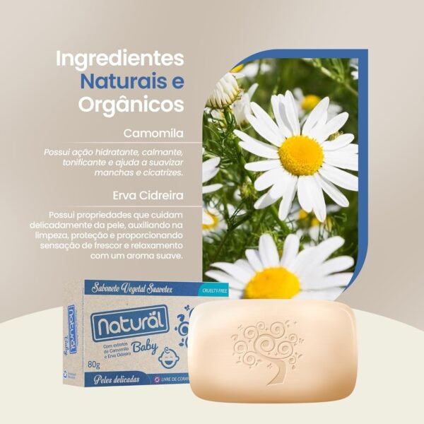 Suavetex Sabonete Com Ing. Naturais E Orgânicos Baby - Imagem 3
