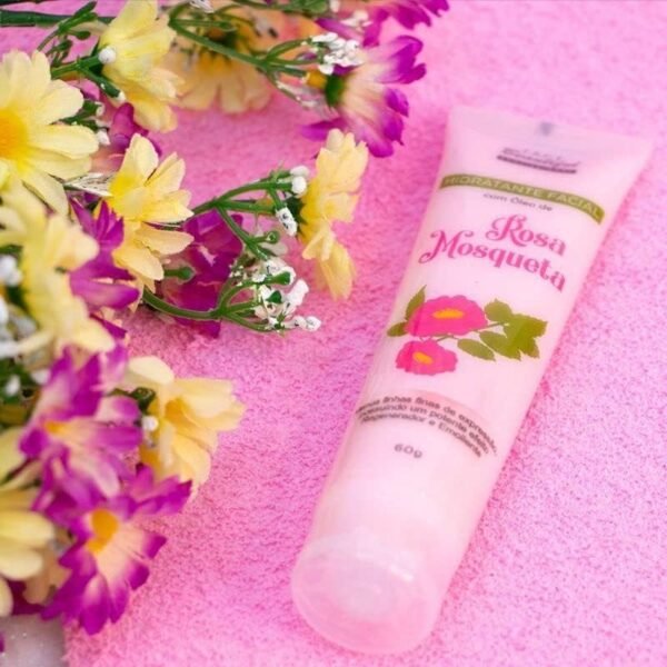 Hidratante Facial Com Óleo Rosa Mosqueta 50g, Face Beautiful - Imagem 3