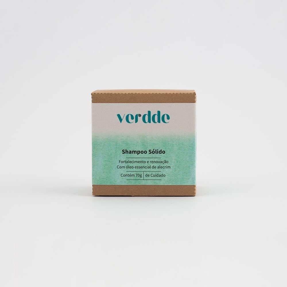 Shampoo Sólido de Alecrim Verdde 70g 2 Shampoo Sólido de Alecrim Verdde 70g - Imagem 2