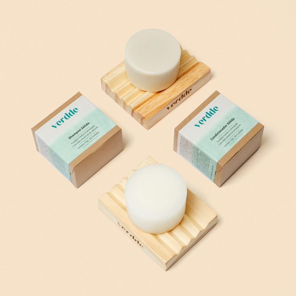 Shampoo Sólido de Alecrim Verdde 70g 3 Shampoo Sólido de Alecrim Verdde 70g - Imagem 3