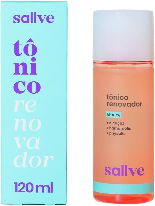 Sallve Tônico Renovador 120Ml - Aha 7% - Imagem 2