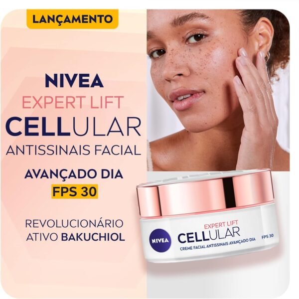 NIVEA Creme Facial Antissinais Cellular Lift Dia FPS 30 50ml - Imagem 2