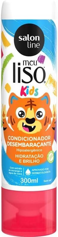 Salon Line, Condicionador, Meu Liso, Hialurônico, Hidrata e Preenche, Vegano - Cabelos Lisos, 300 ml 1 Salon Line, Condicionador, Meu Liso, Hialurônico, Hidrata e Preenche, Vegano - Cabelos Lisos, 300 ml