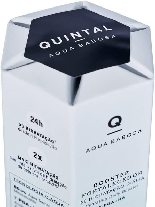 Booster Fortalecedor de Hidratação Diária com Ácido Hialurônico Aqua Babosa, Incolor, Quintal, 30 ml - Imagem 3