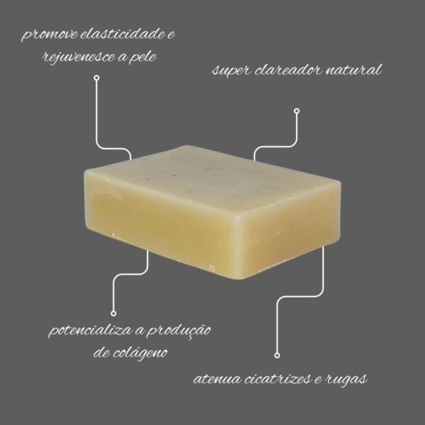 Sabonete de Dolomita Vegano Clareador de Manchas para Skincare Kit C/6 unid - Imagem 3