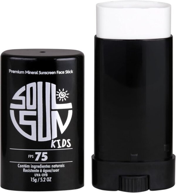 Protetor Solar Soul Sun Premium Mineral Stick FPS 75 Kids - Imagem 3