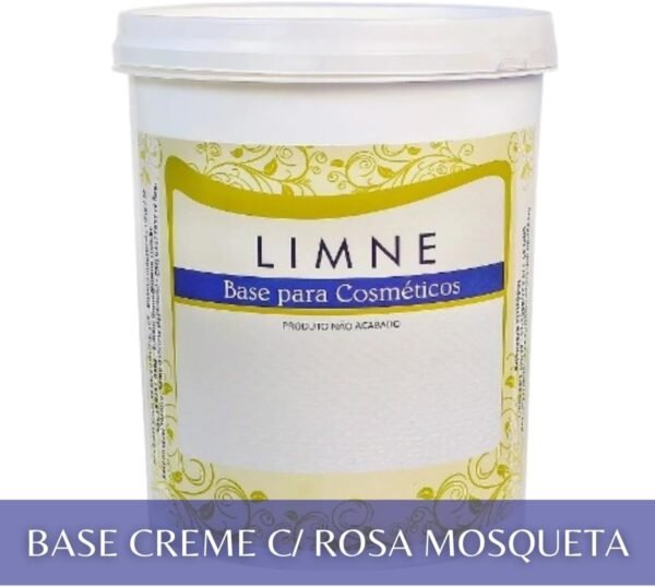 Base Creme Hidratante Vegano Sem Parabeno Sem Petrolato 1kg (Óleo de Rosa Mosqueta Fotos) - Imagem 3