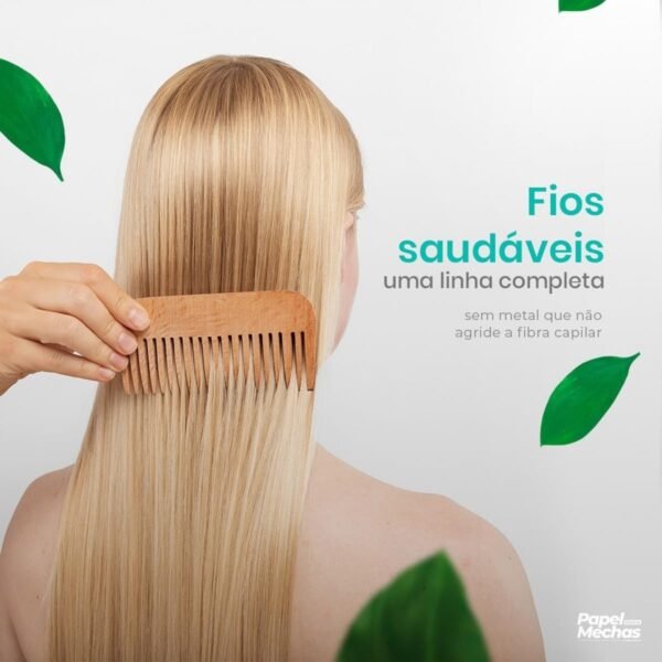 Papel Para Mechas Standard 120 folhas sustentável - Imagem 3