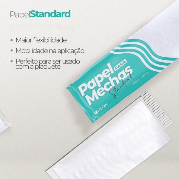 Papel Para Mechas Standard 120 folhas sustentável - Imagem 7