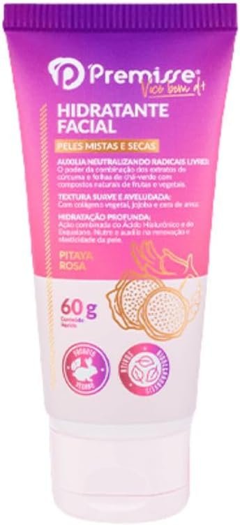 Kit Facial Pitaya Rosa Premisse – Cuidados Essenciais para Peles Mistas e Secas 3 Kit Facial Pitaya Rosa Premisse – Cuidados Essenciais para Peles Mistas e Secas - Imagem 3