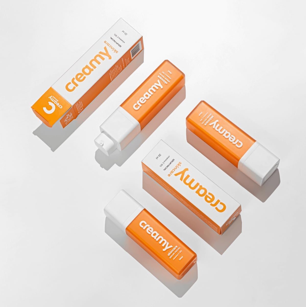 Creamy Skincare Vitamina C 30ml | Sérum Facial, Vitamina C 10%, Aumenta Firmeza da Pele, Previne Rugas Finas, Clareador de Manchas | Todos os Tipos de Pele 4 Creamy Skincare Vitamina C 30ml | Sérum Facial, Vitamina C 10%, Aumenta Firmeza da Pele, Previne Rugas Finas, Clareador de Manchas | Todos os Tipos de Pele - Imagem 4