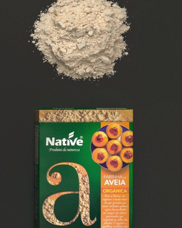 Farinha de Aveia Orgânica 300G Native - Imagem 3