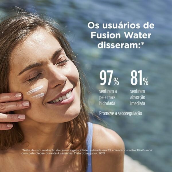ISDIN Protetor Solar Facial Fusion Water 5 Stars Sem Cor FPS 60-50ml - Imagem 4