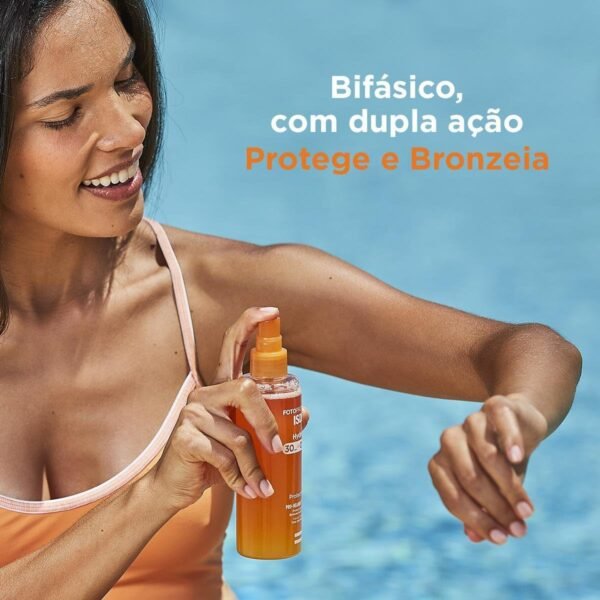 ISDIN Protetor Solar Corporal e Bronzeador HydroOil FPS 30 - 200ml - Imagem 7