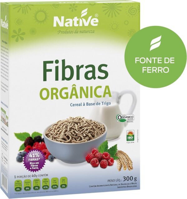 Fibras Orgânicas, Native, 300 g - Imagem 3