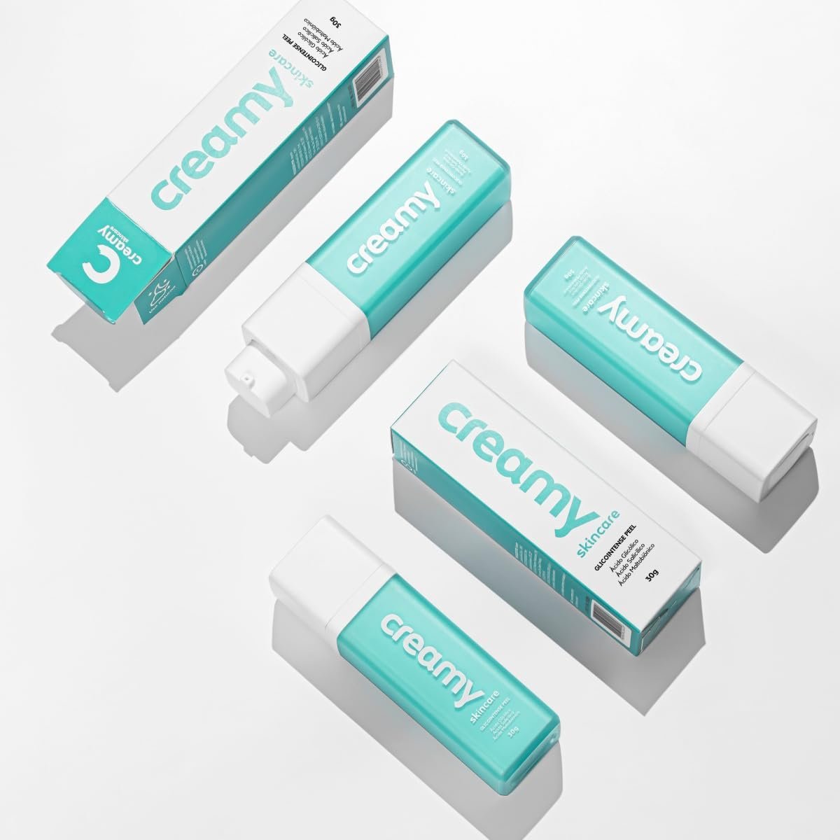 Creamy Skincare Glicointense Peel 30g | Elimina Cravos e Espinhas, Combate a Formação da Acne, Controla a Oleosidade e o Brilho Excessivo | Peles Oleosas, Uso Noturno 3 Creamy Skincare Glicointense Peel 30g | Elimina Cravos e Espinhas, Combate a Formação da Acne, Controla a Oleosidade e o Brilho Excessivo | Peles Oleosas, Uso Noturno - Imagem 3