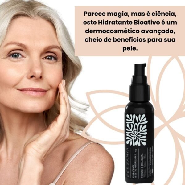 Hidratante Facial Antissinais com Óleo de Pracaxi e Malaquita para Pele Sensível e Seca - Imagem 3