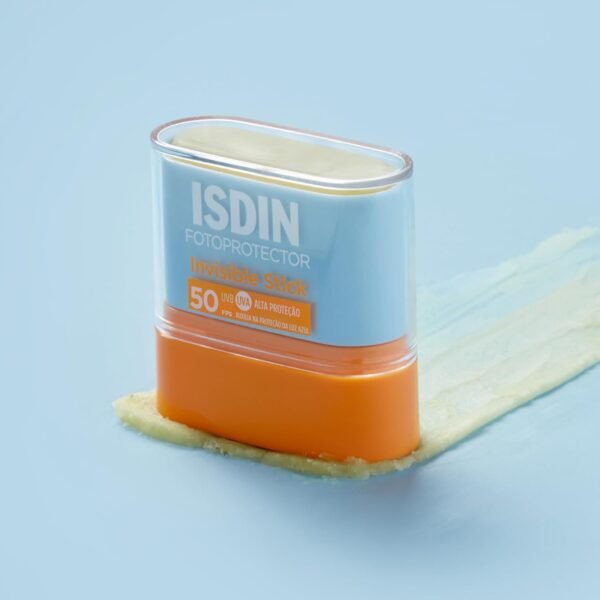 ISDIN Protetor Solar Facial em bastão Invisible Stick FPS 50-10G - Imagem 2