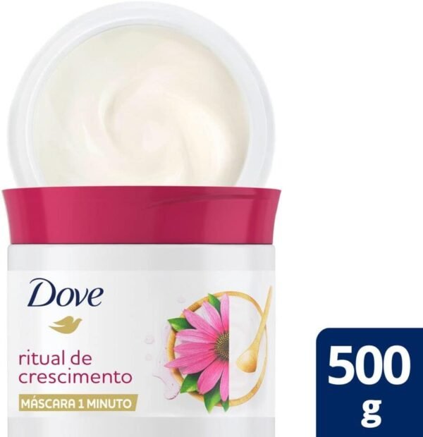 Máscara Capilar de Tratamento Dove Ritual de Crescimento 500gr - Imagem 2