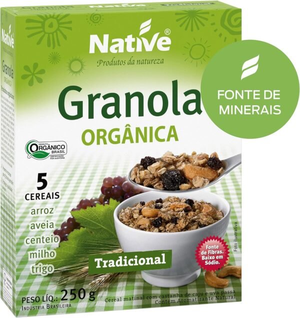 Granola Tradicional Orgânica Native 250g - Imagem 3