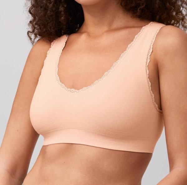 ENVY BODY SHOP Sutiã para dormir e mastectomia sem costura sem aro - Imagem 3