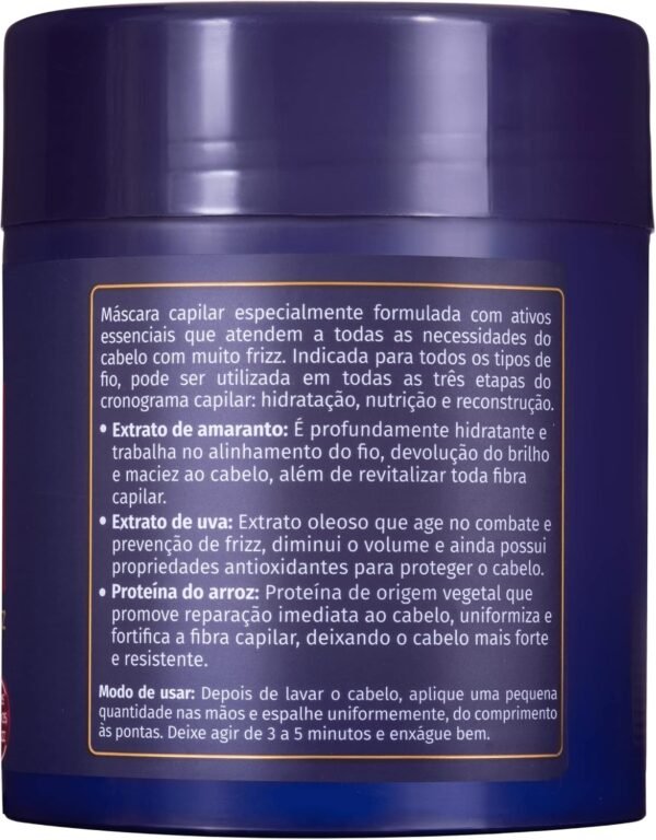 YENZAH - CRONOGRAMA 3 EM 1 - MÁSCARA ANTIFRIZZ, Yenzah - Imagem 2