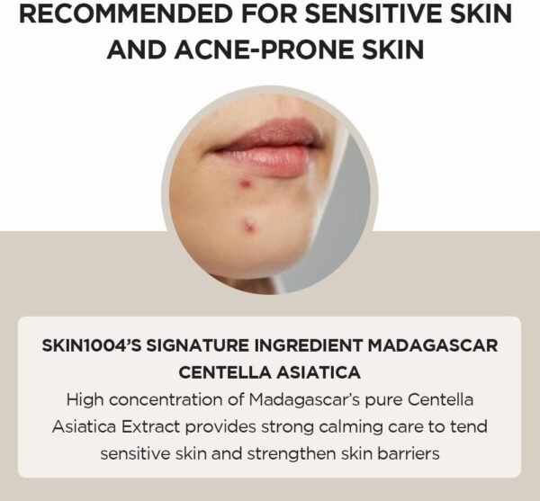 SKIN1004 Madagascar Centella Asiatica Ampoule Facial Serum 3.38 fl.oz(100ml) - Imagem 3