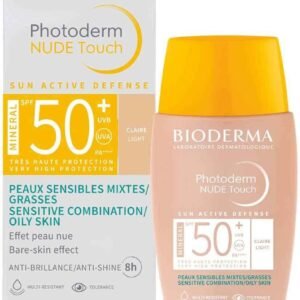 Photoderm Nude Touch Fps50+ Claro 40Ml, Bioderma, Claro, 40 Ml