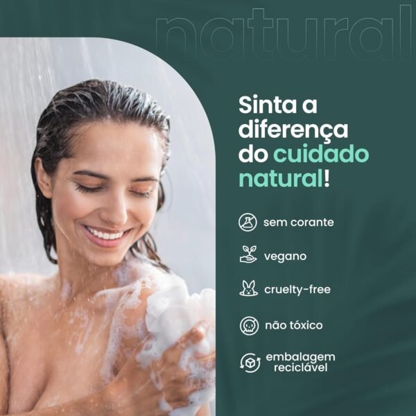 NATURAL Combo Loção Hidratante Corporal Natural com Óleo de Coco, CBA e Extrato de Romã - Kit com 3 Unidades - Hidratação e Cuidado para Todos os Tipos de Pele - Imagem 4