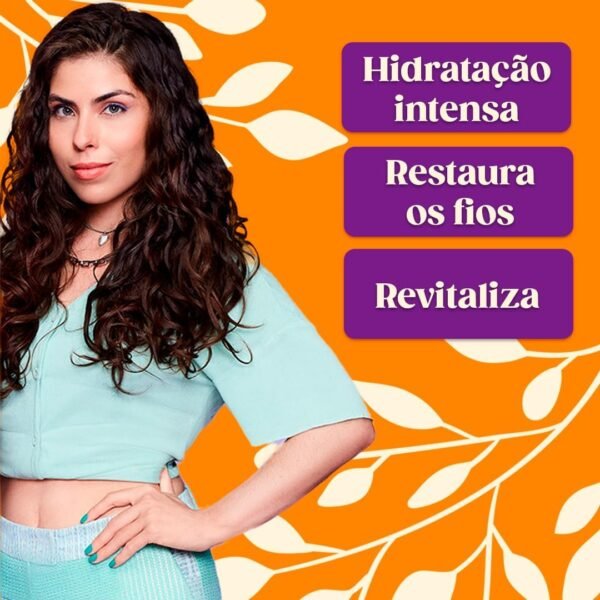 Salon Line, Kit Shampoo e Condicionador, Hidra D-Pantenol e Mix de Vitaminas, Vegano - Todos os Tipos de Cabelos, 300 ml cada - Imagem 4