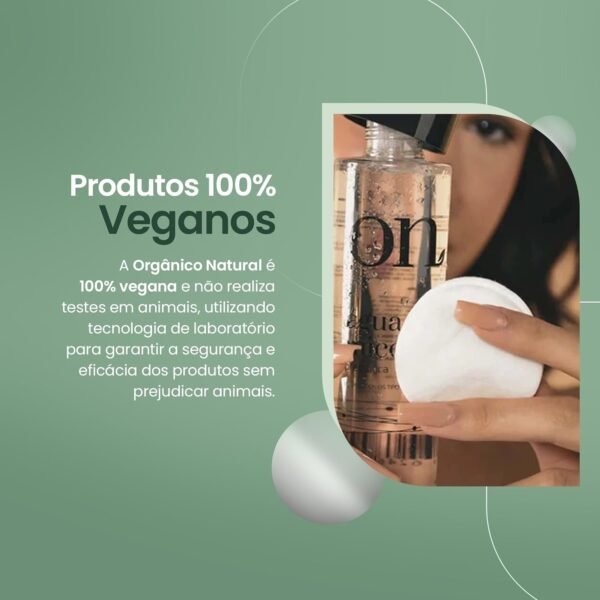 ON Água Micelar Prebiótica - Limpeza Suave e Proteção Diária - Removedor de Maquiagem Natural - Skincare Saudável - Para Todos os Tipos de Pele - 200ml - Imagem 4