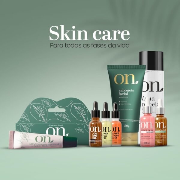 ON Água Micelar Prebiótica - Limpeza Suave e Proteção Diária - Removedor de Maquiagem Natural - Skincare Saudável - Para Todos os Tipos de Pele - 200ml - Imagem 6