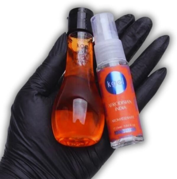Kit Prazer Afrodisíaco Óleo + Aromatizador KGEL - Massagem Sex Shop Erótico - Imagem 3