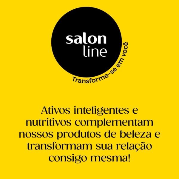 Salon Line, Kit Shampoo e Condicionador, SOS Hidratação, Óleo de Rícino, Vegano - Cabelos Lisos, Ondulados, Cacheados e Crespos, 1 L cada - Imagem 4