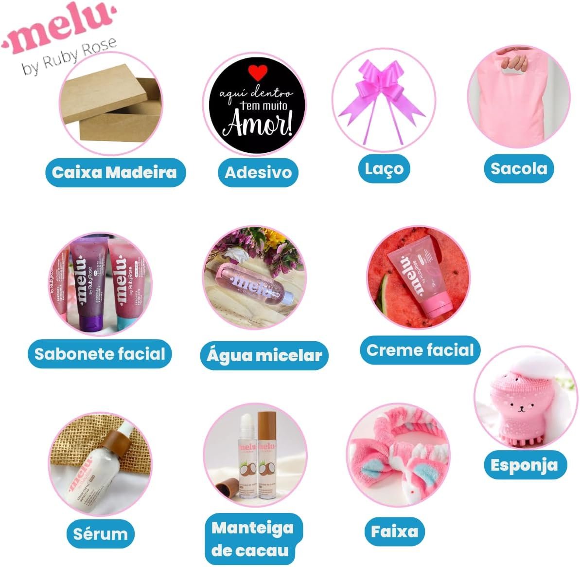 Kit Skincare Completo Adolescentes Teen Melu 2 Kit Skincare Completo Adolescentes Teen Melu - Imagem 2