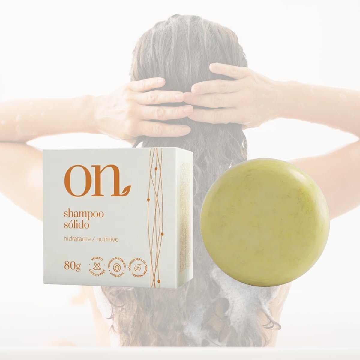 Shampoo em Barra Nutritivo – Hidratação e Brilho Natural 3 Shampoo em Barra Nutritivo – Hidratação e Brilho Natural - Imagem 3