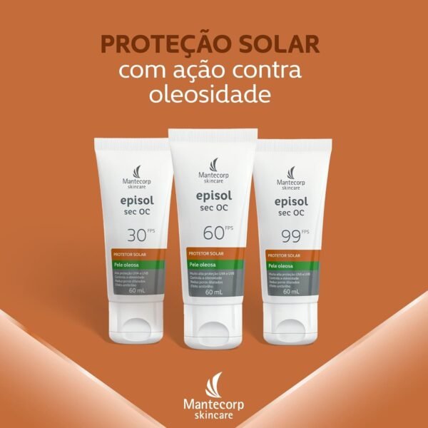Mantecorp Episol Sec OC FPS 60 60G – Protetor Solar Facial com Controle da Oleosidade por 12H - Imagem 4