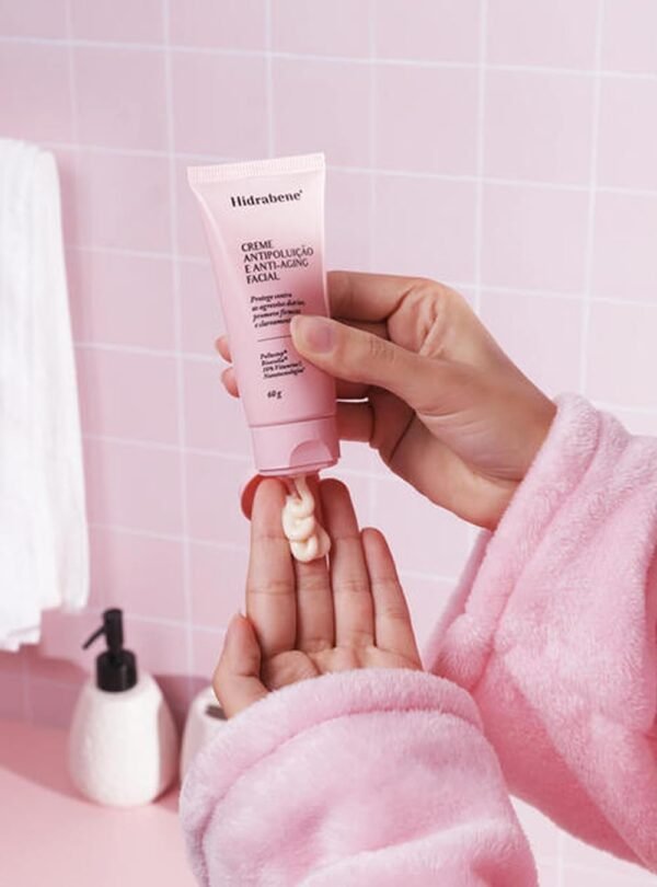 Creme Antipoluição Anti-Aging Facial 60g - Hidrabene - Imagem 3